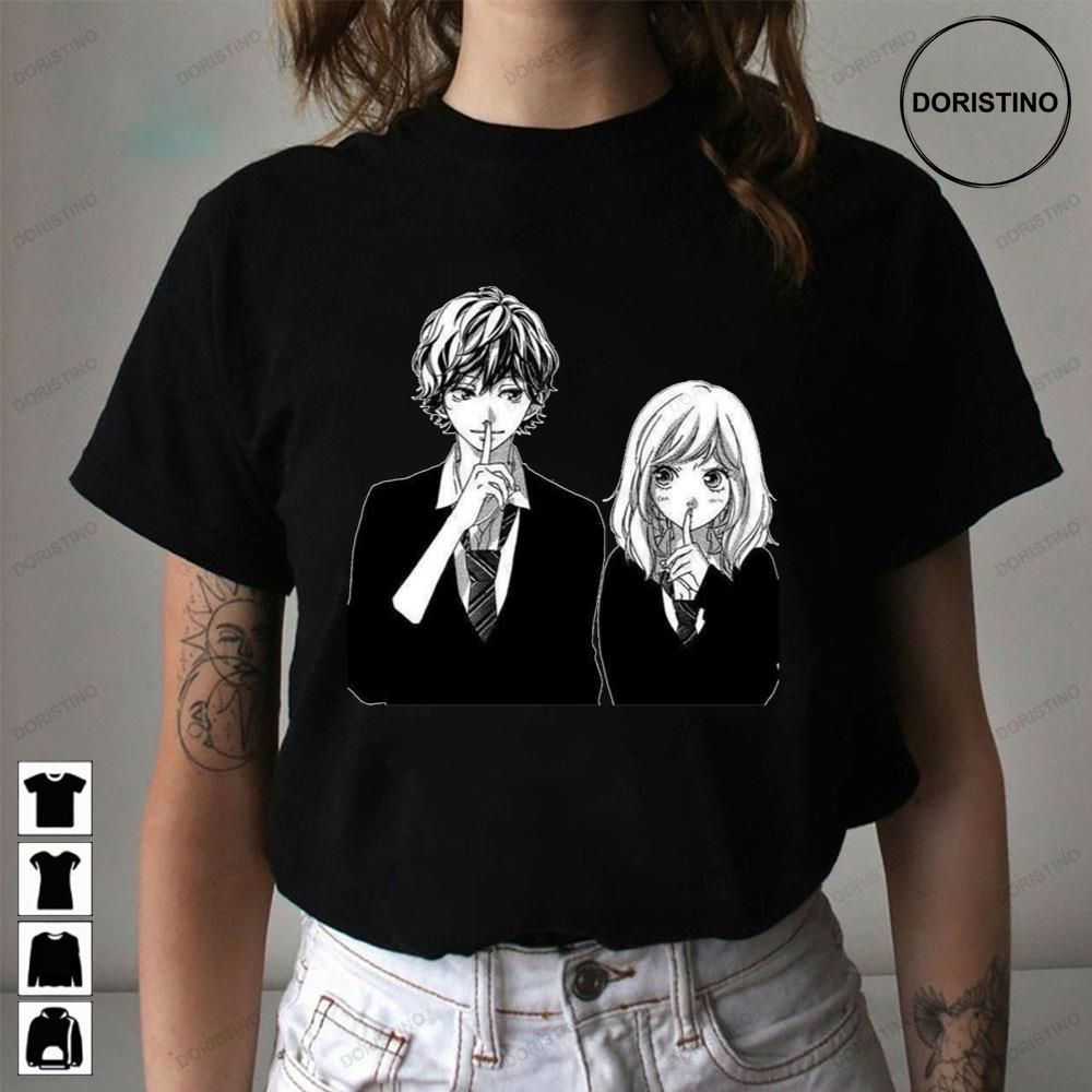 Black White Art Ao Haru Ride Trending Style